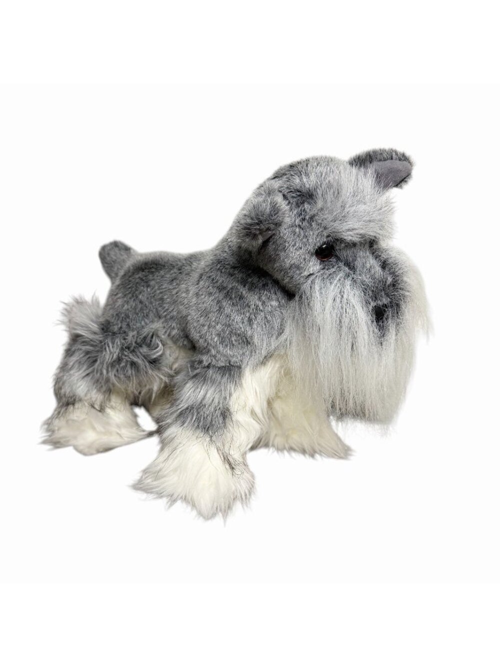 Douglas Fritz Schnauzer Dog 12” Plush Realistic Collectible Retired Rare